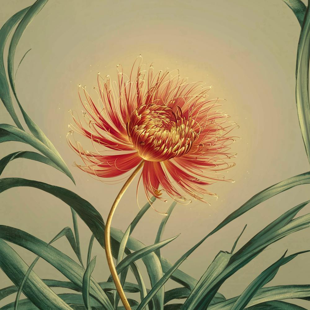 Red Flower 3