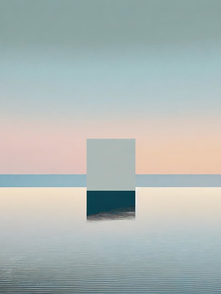 The Square Abstract Minimalist Art