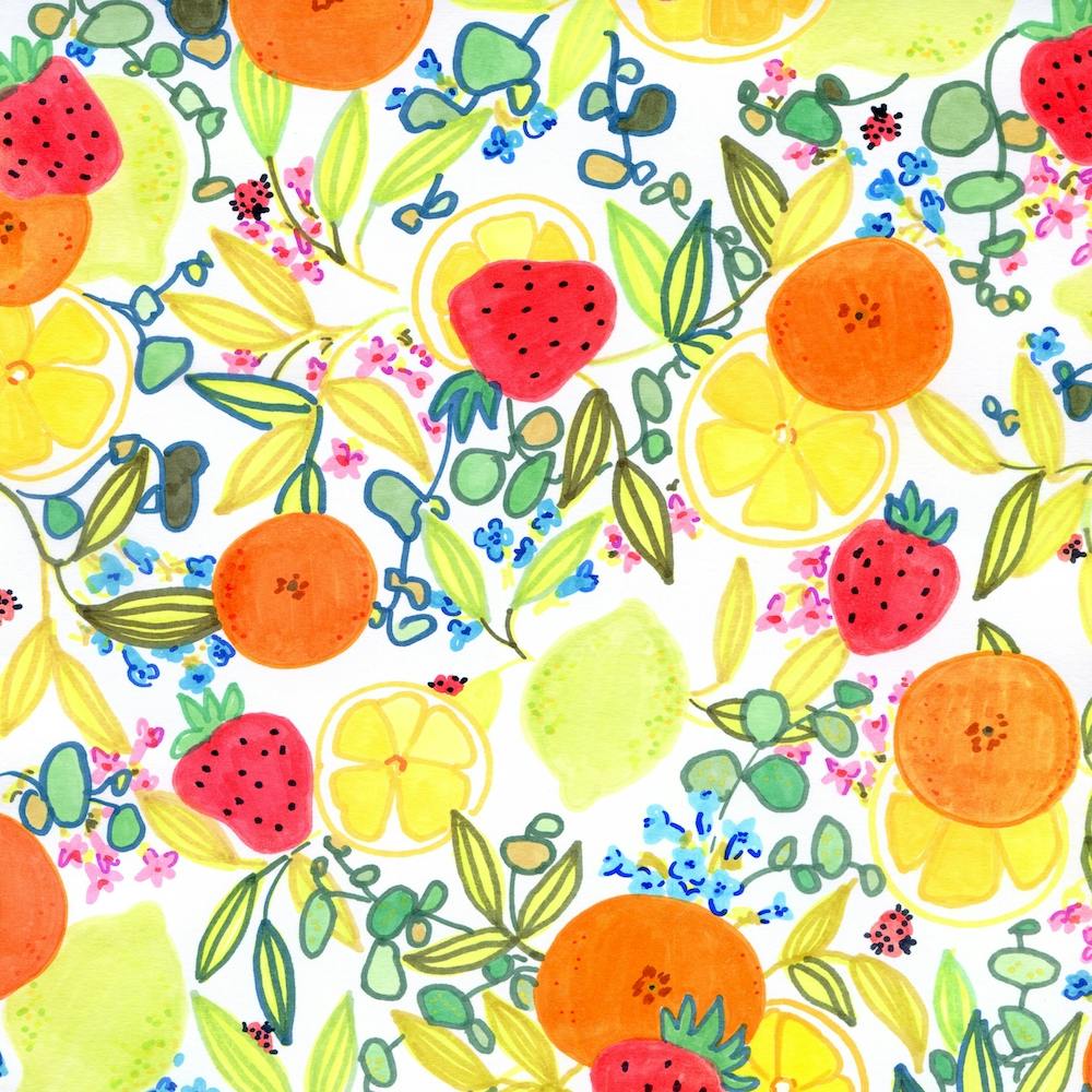 Oranges And Strawberries