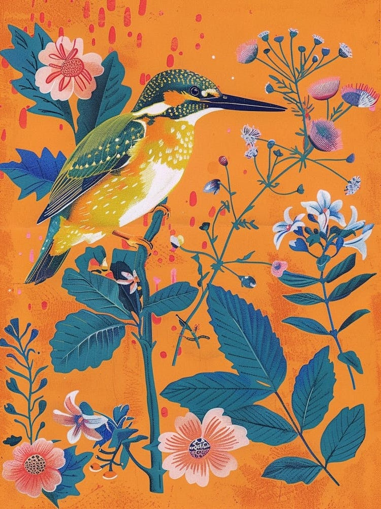 Spring Birds Kingfisher 2