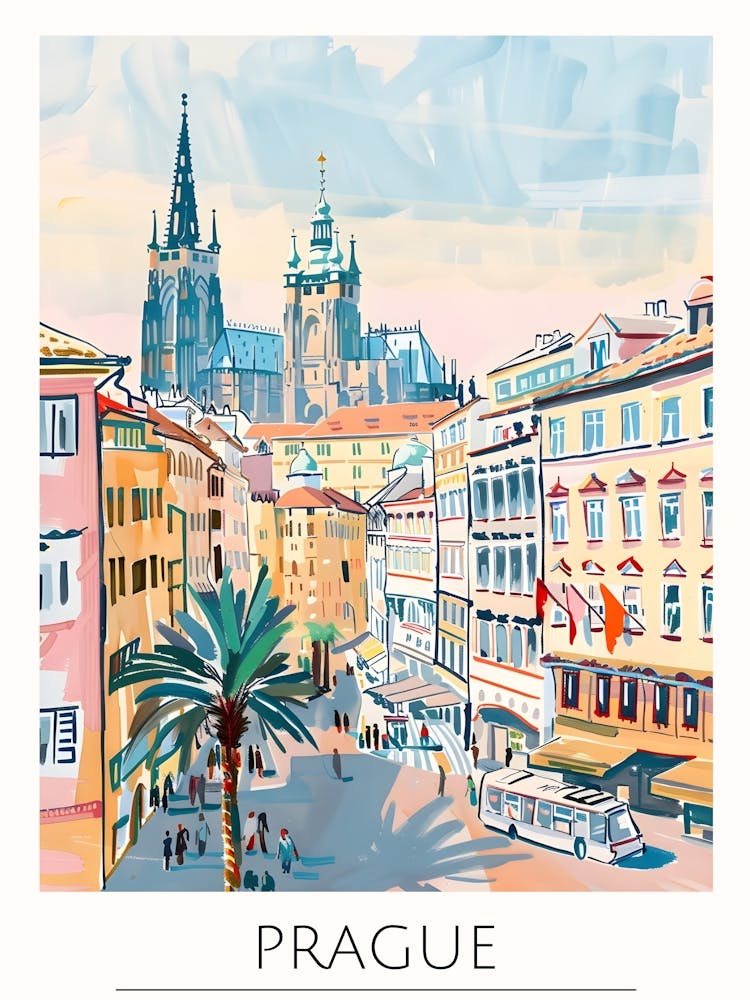 Prague Cityscape 3