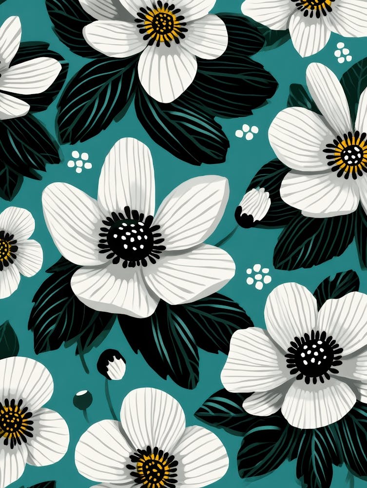 White Anemones 4