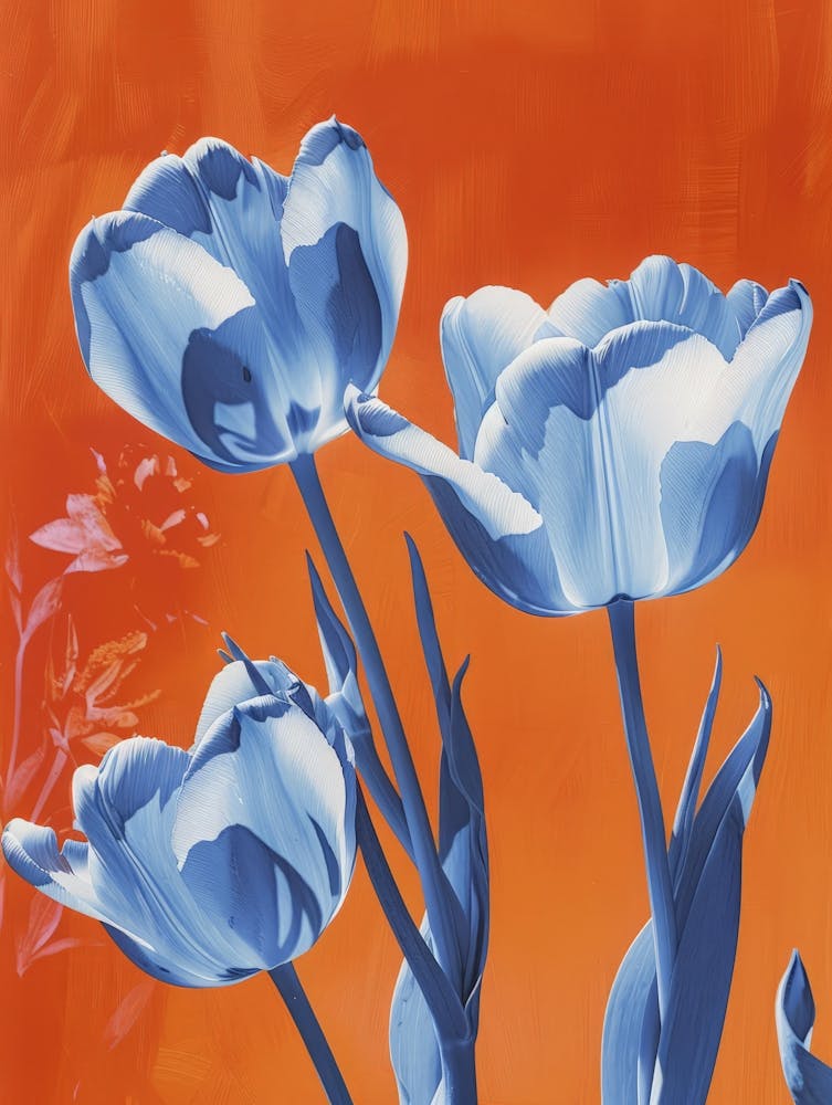 Blue Tulips 6