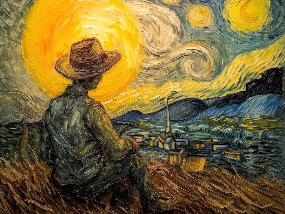 Contemporary Artwork Inspired By Vincent Van Gogh 2