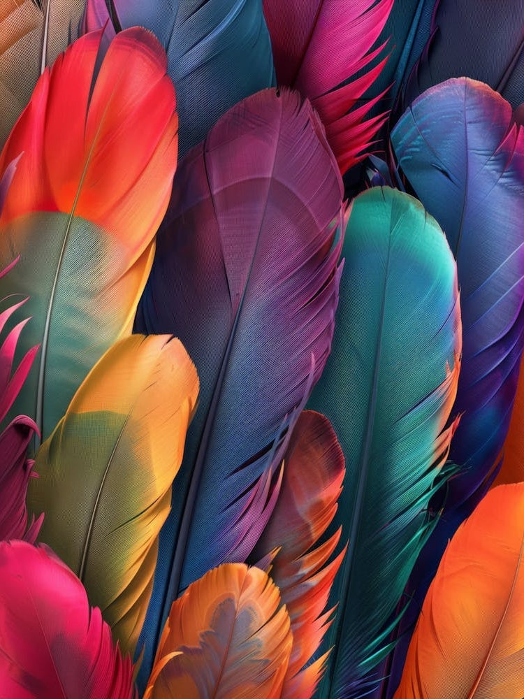 Colorful Feathers 13