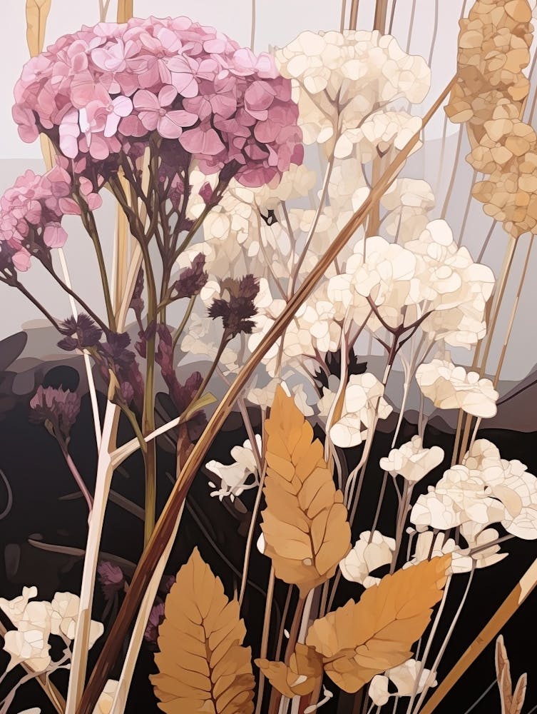 Flower Illustration Statice 1
