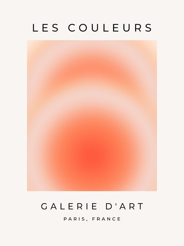 Les Couleurs | 09 - Gradient Orange Aura