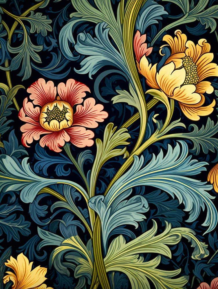 Floral Wallpaper Pattern 1