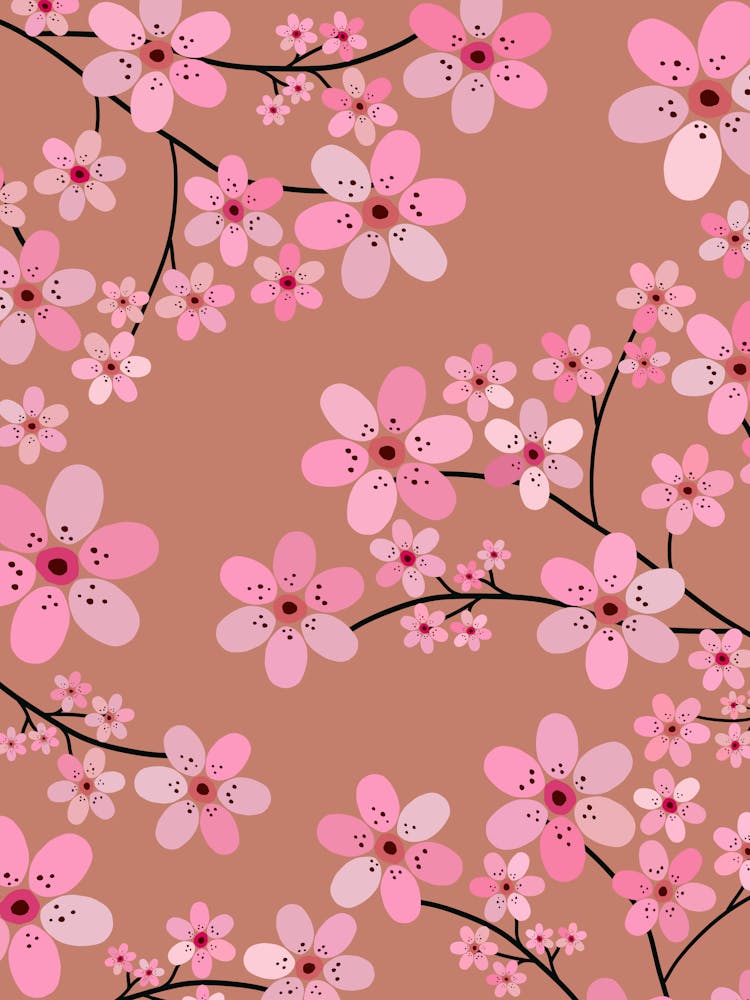 Cherry Blossom | 11 – Soft Brown And Pink