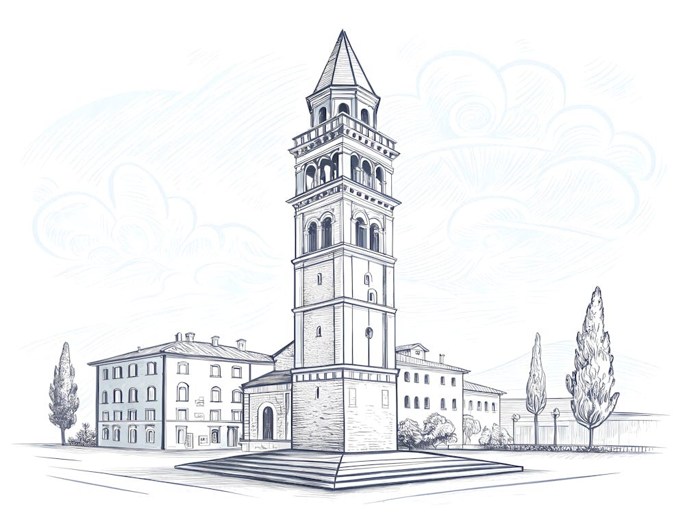 Minimalist Ink Sketch Of Minimalist Engraving Of (1)