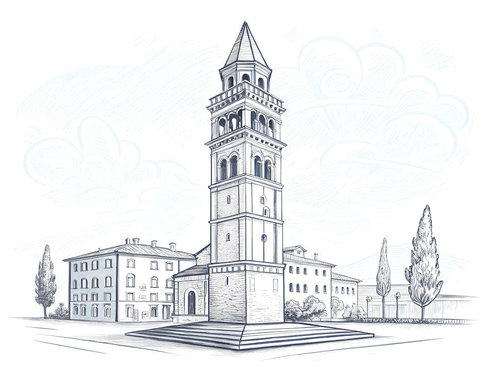 Minimalist Ink Sketch Of Minimalist Engraving Of (1)