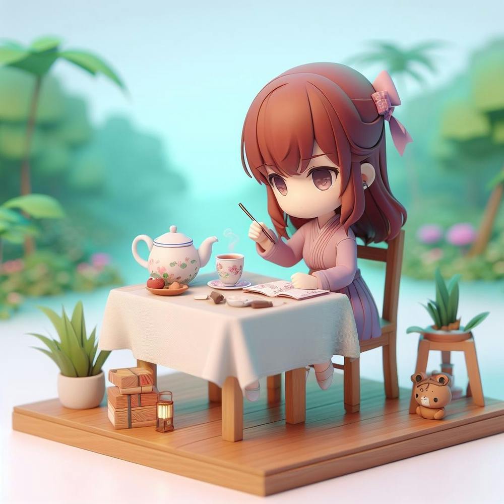 Chibichan morning tea