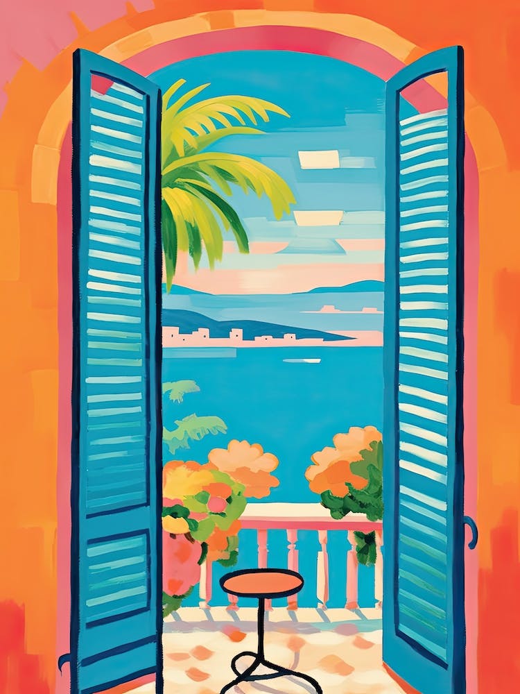 Cote D Azur Window 1