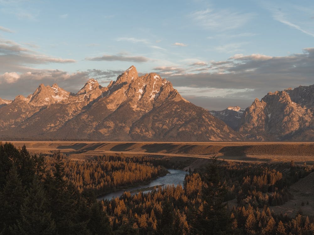 Teton Mountain River