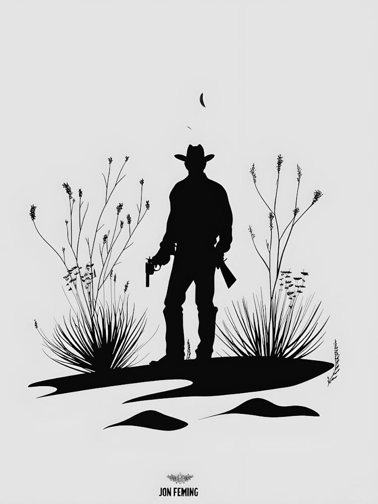Cowboy Silhouette