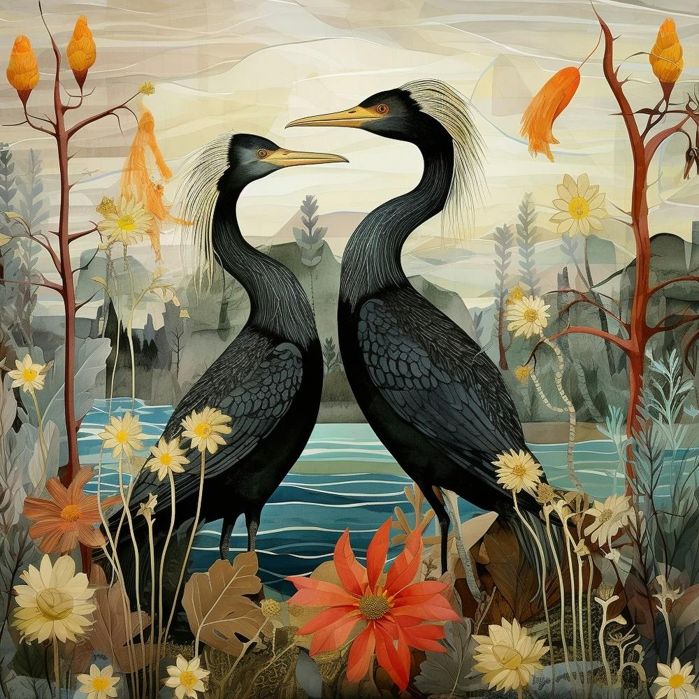 Bird In Nature Cormorant 3