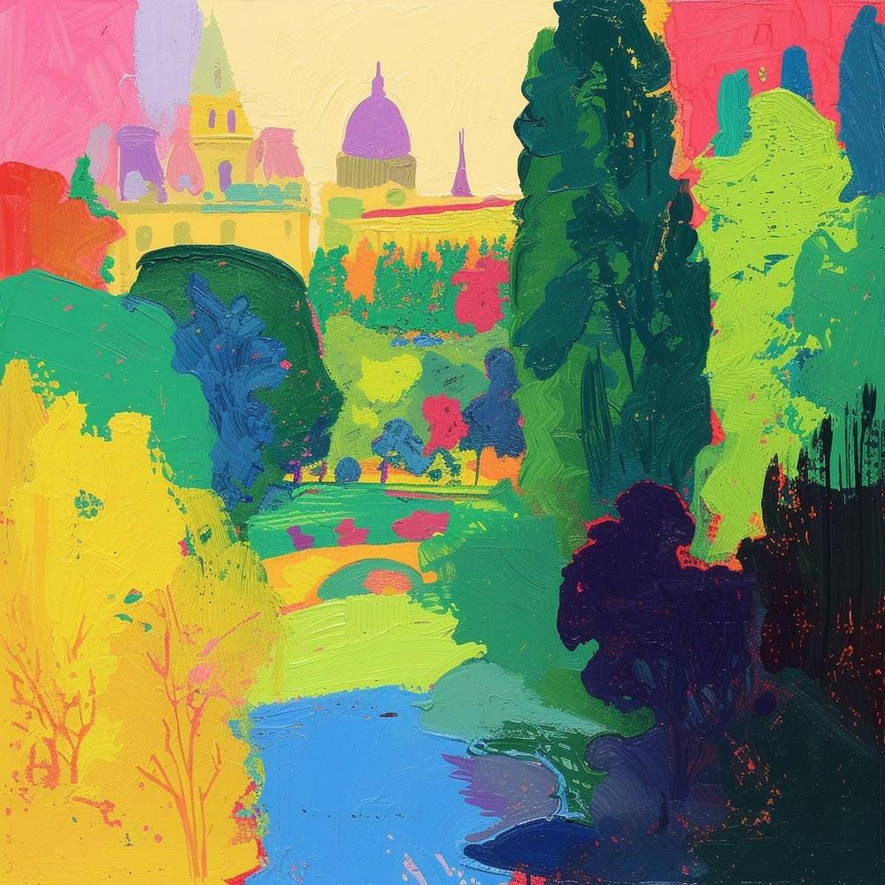 Abstract Park Collection Luxembourg Gardens Paris 4