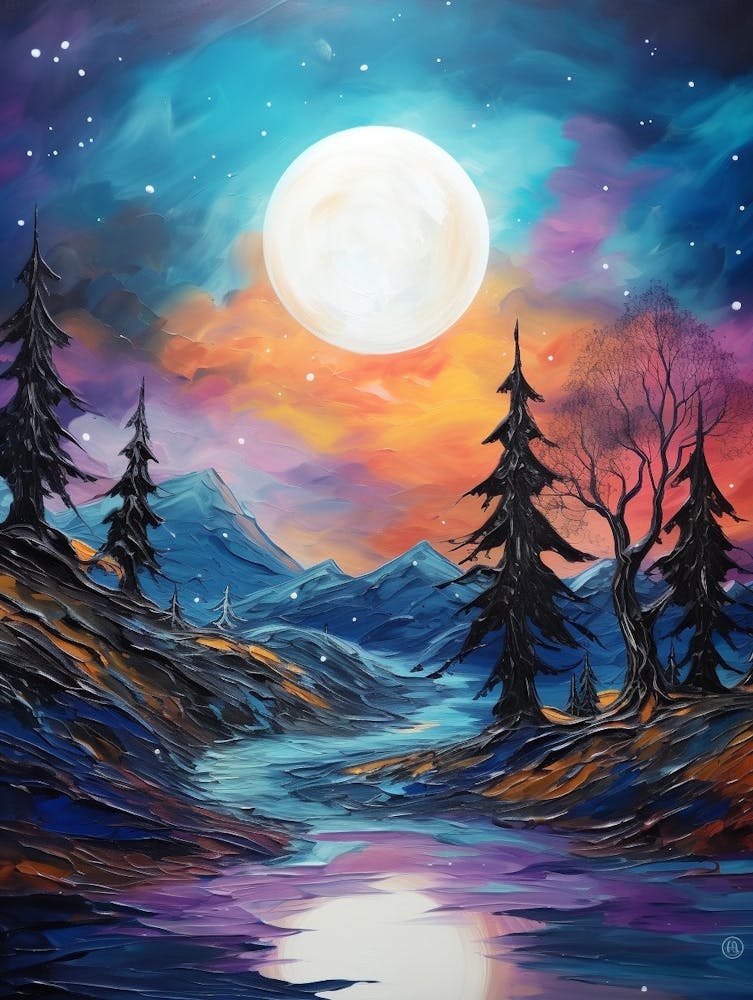 Moon Abstract Minimalist 2