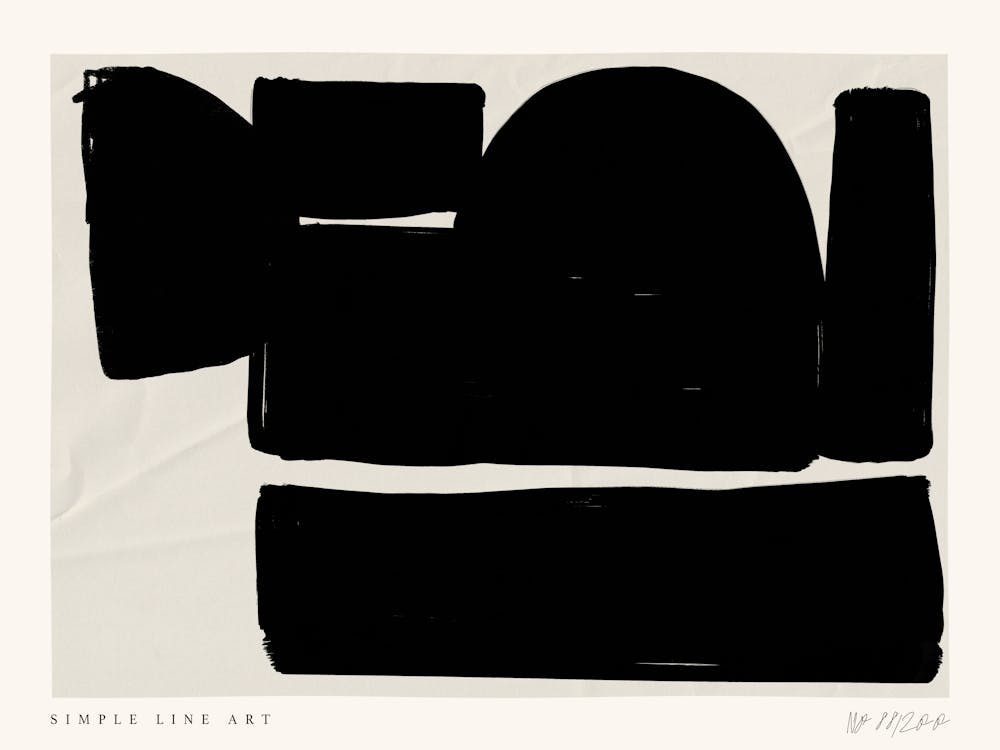 Simple art line no 36