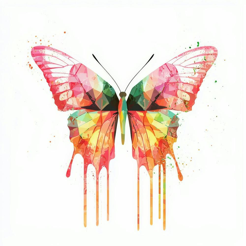 Butterfly Watercolor Painting