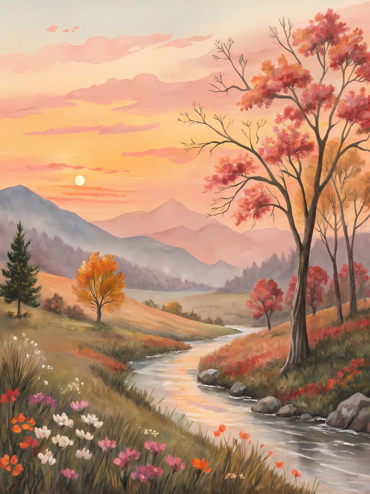 Sunset In The Mountains 40