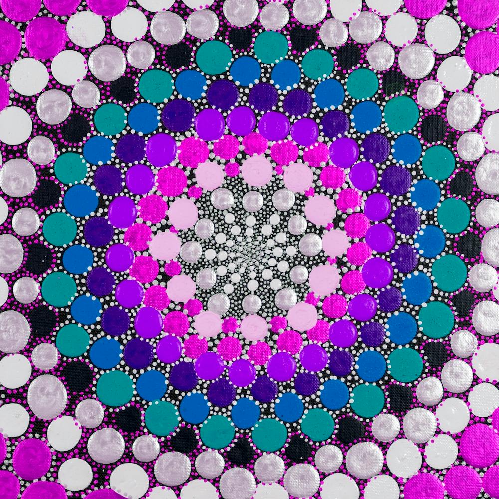 Warm Purple Square