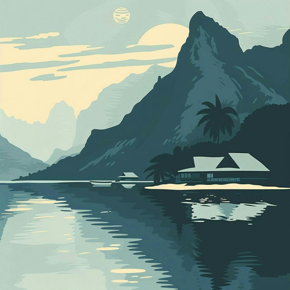 A Tahiti In French Polynesia Minimal Illustratio 1720357241 2