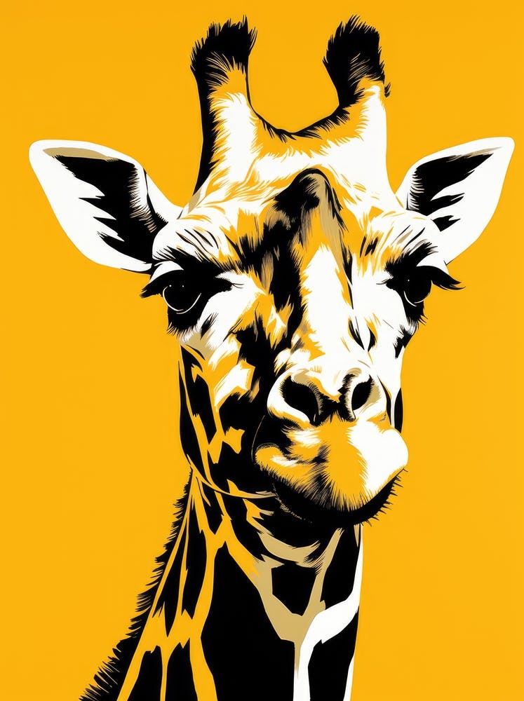 Giraffe Canvas Art