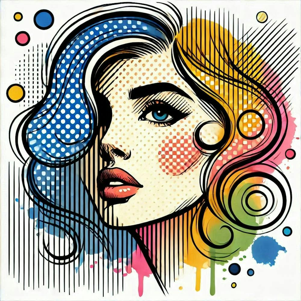 Pop Art portrait