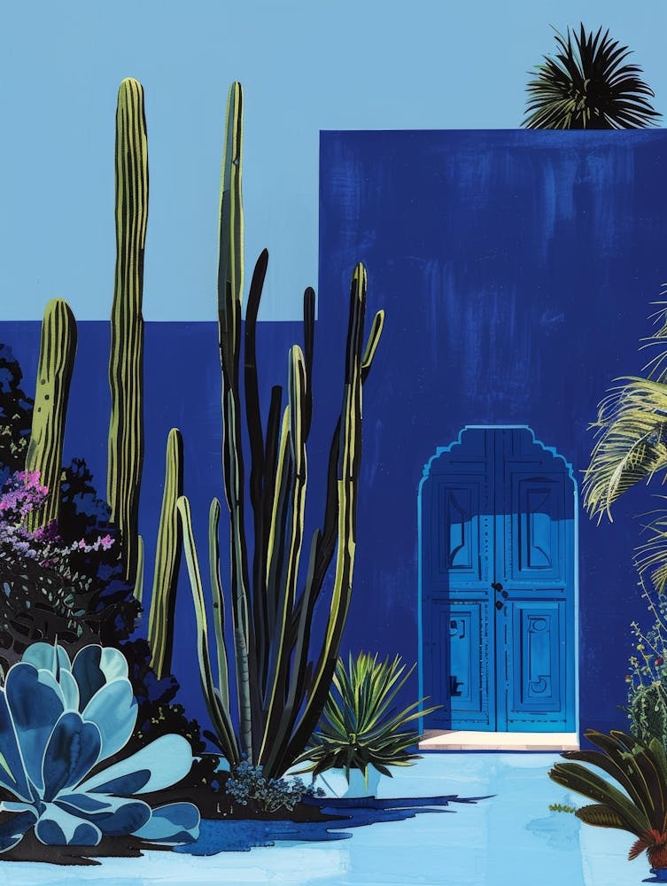 Cactus Garden Canvas Print