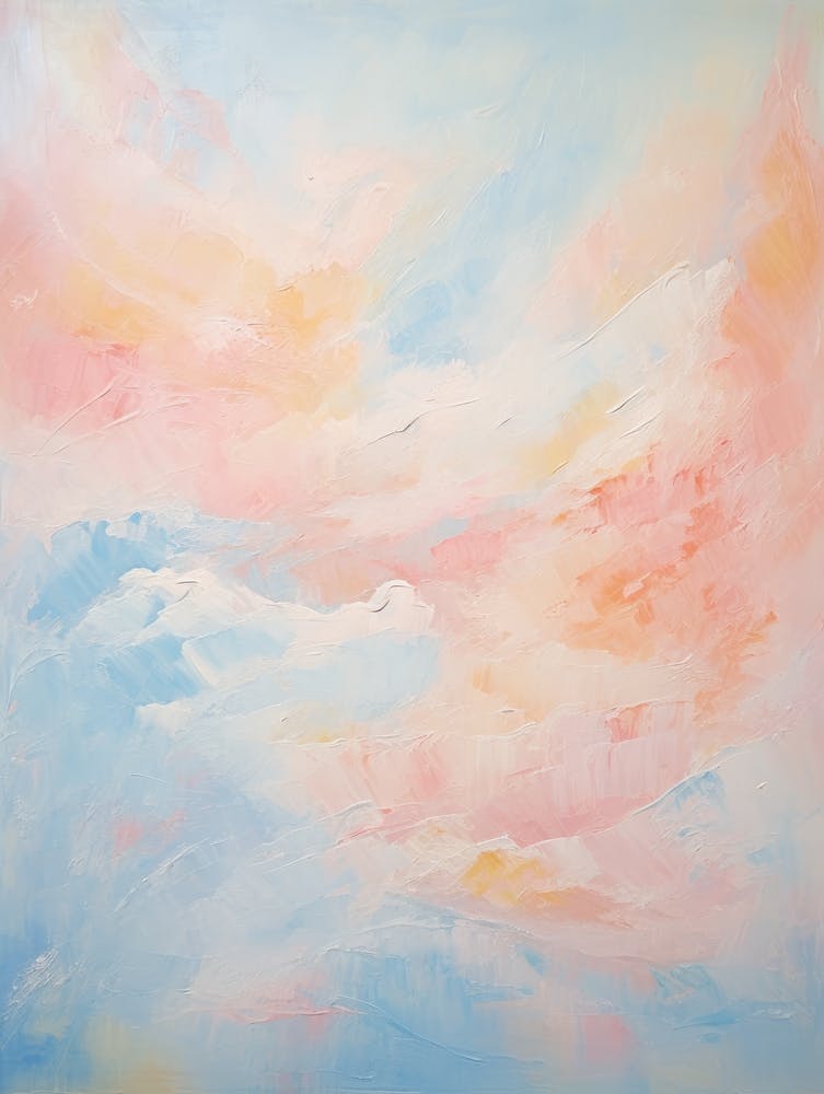 Pastel Abstract Painting 1