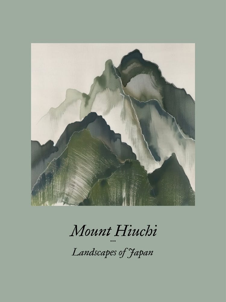 Landscapes Of Japan Mount Hiuchi 53