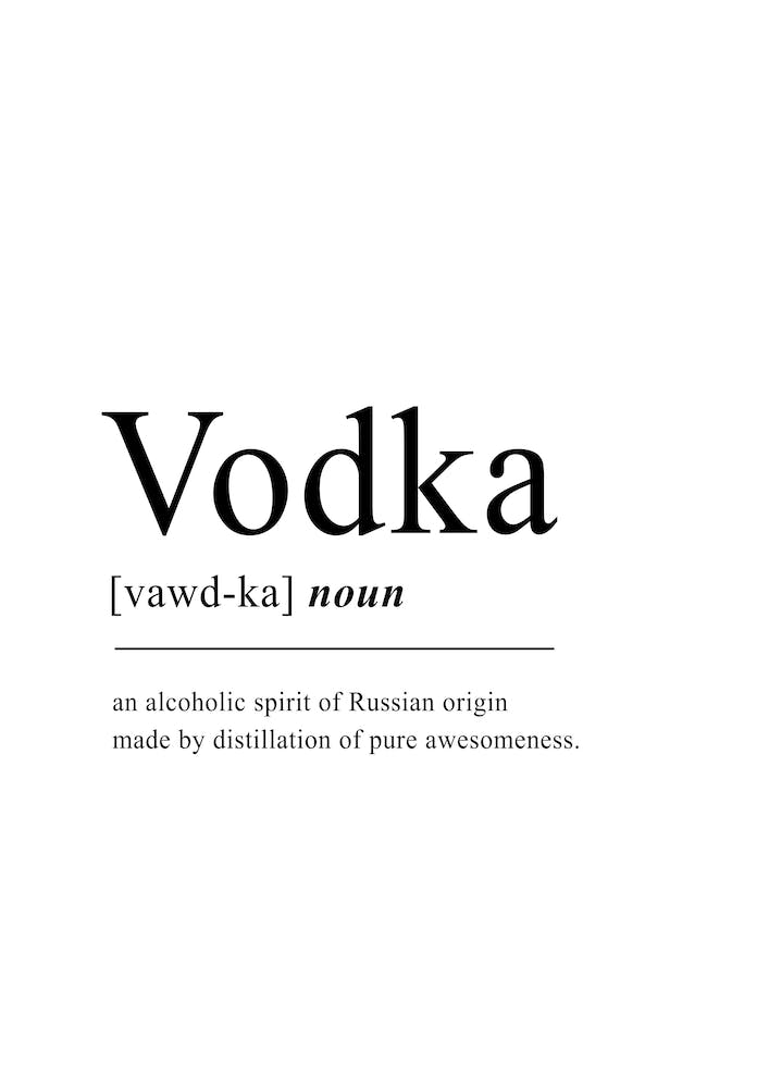 Vodka Definition