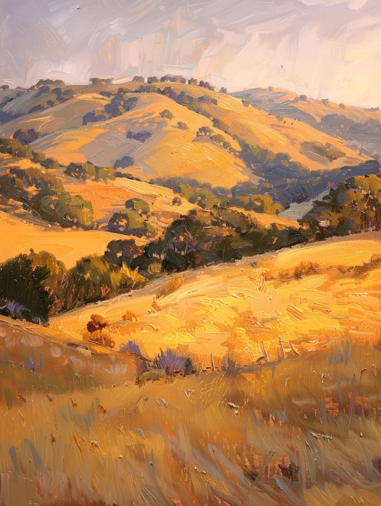 Sunset In The Hills 1