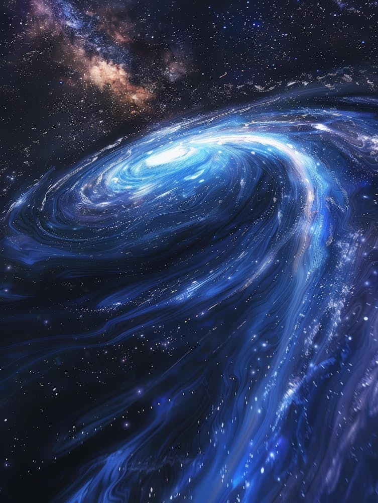 Spiral Galaxy In Space 2