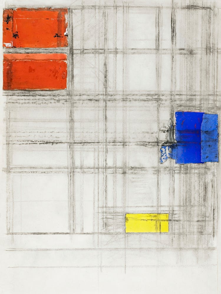 Study For A Composition (1940–1941), Piet Mondrian