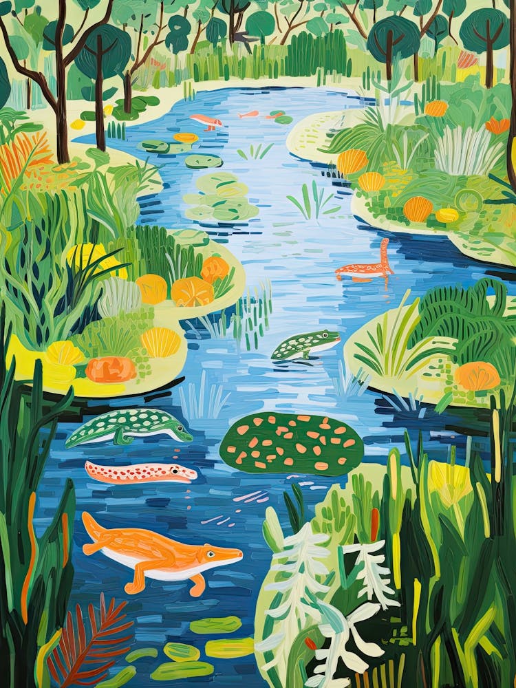 Alligators Having Fun 0