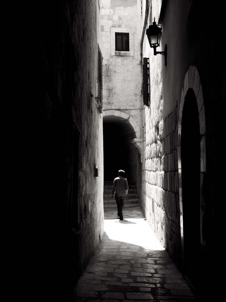 Dubrovnik, Croatia, Mediterranean Black And White Photography Analogue 8