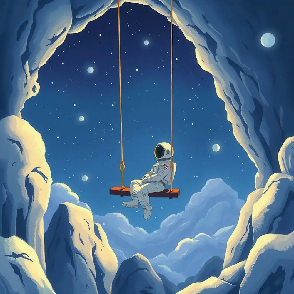 Swinging Astronaut