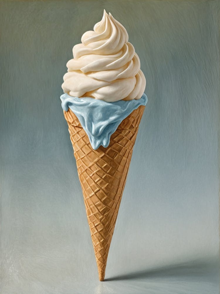Bubblegum Ice Cream Cone