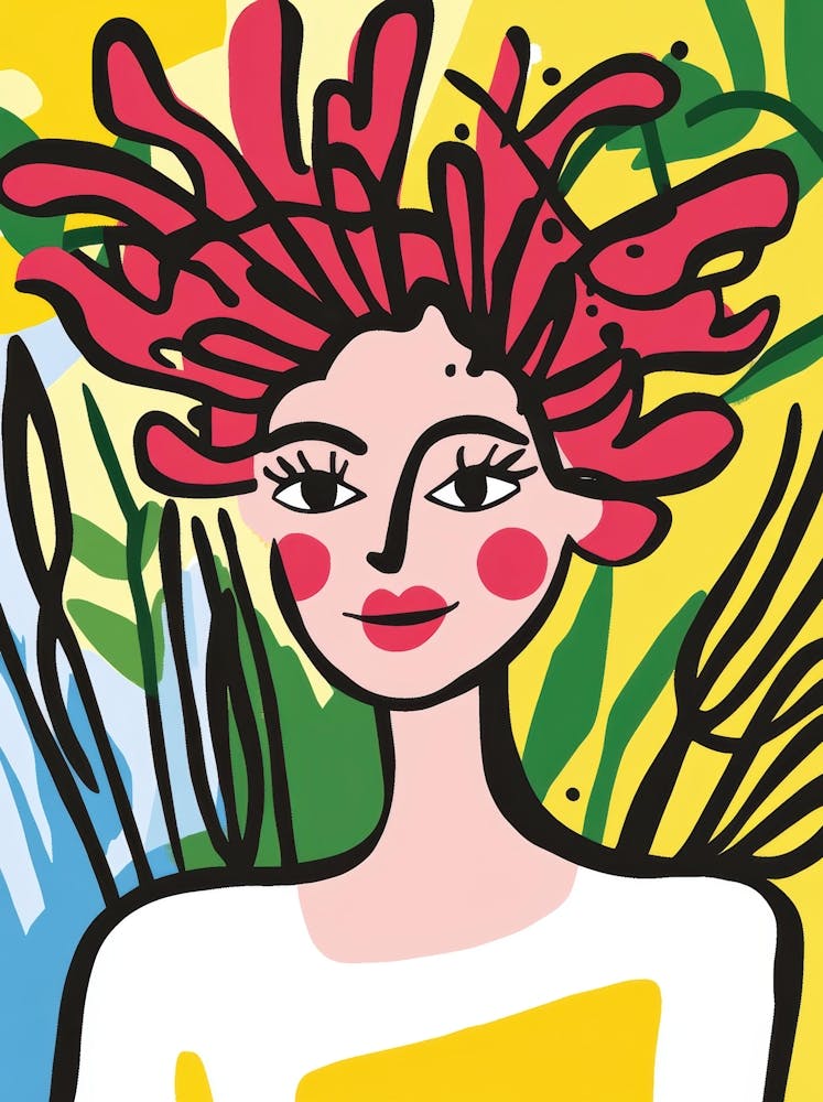 Woman With Red Hair 5