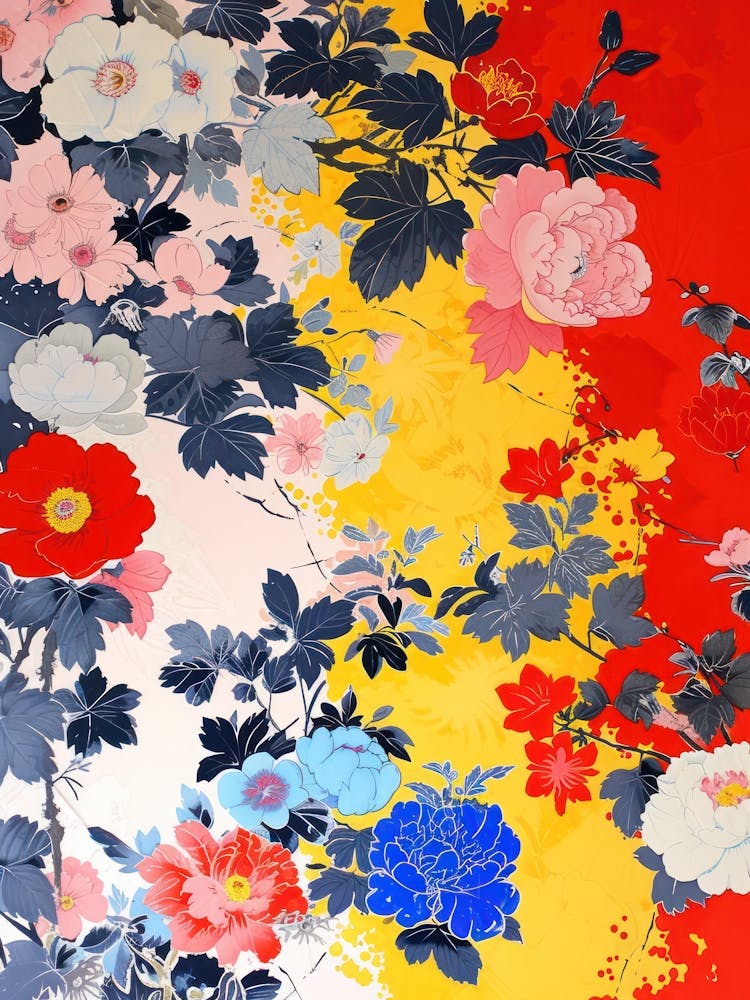 Hokusai Great Japan Botanical Japanese 5