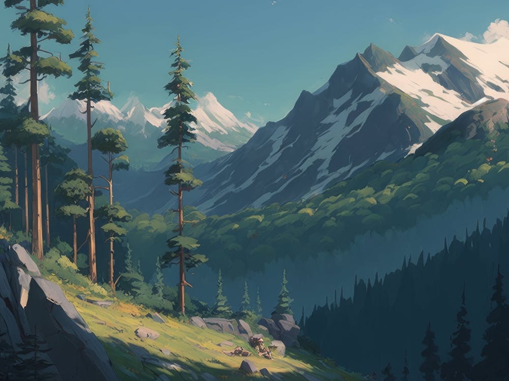 Mountain Landscape 9