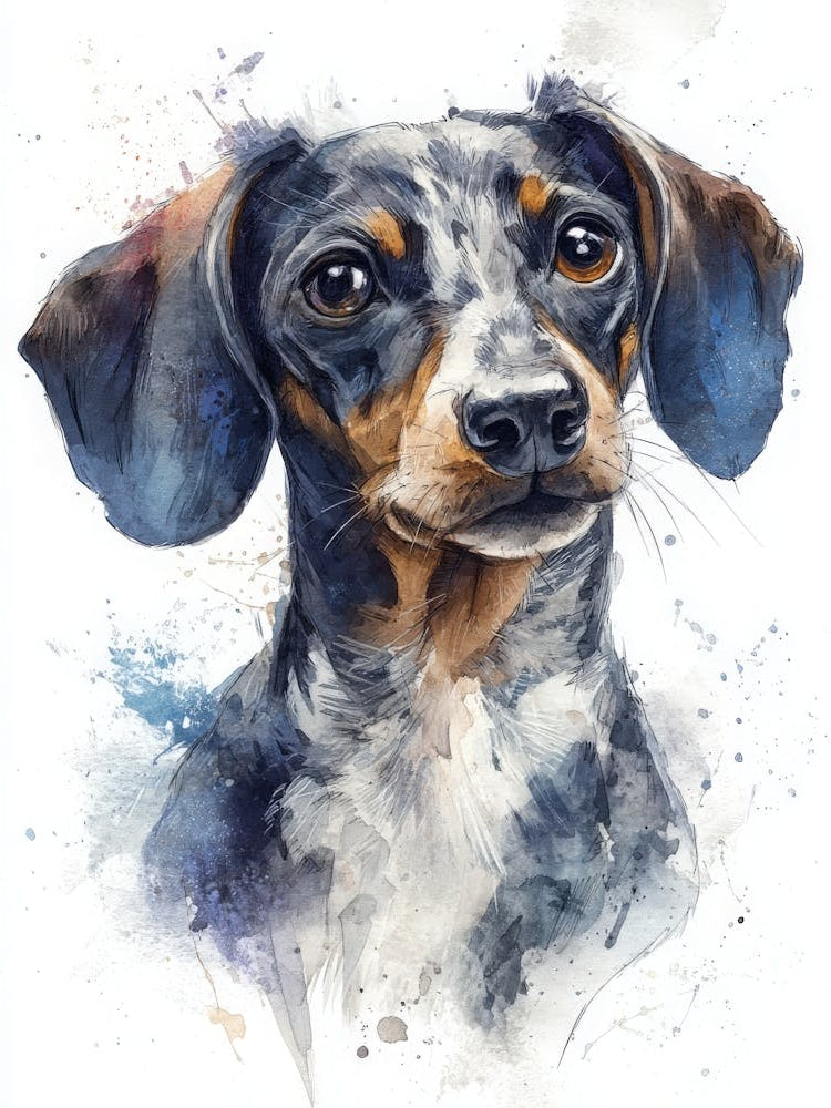 Aihrgdesign Isolated Watercolor Painting Of Dog Portraits Dac 9f5cf93c 0dfb 4b5c 9771 851f78122ac8 3