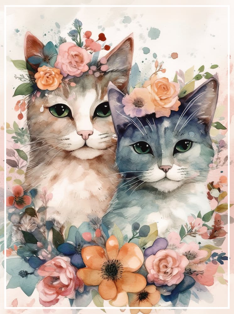 Cute Cat Flower