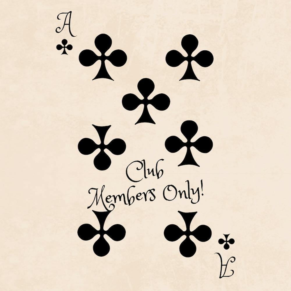 Club Members Only Square