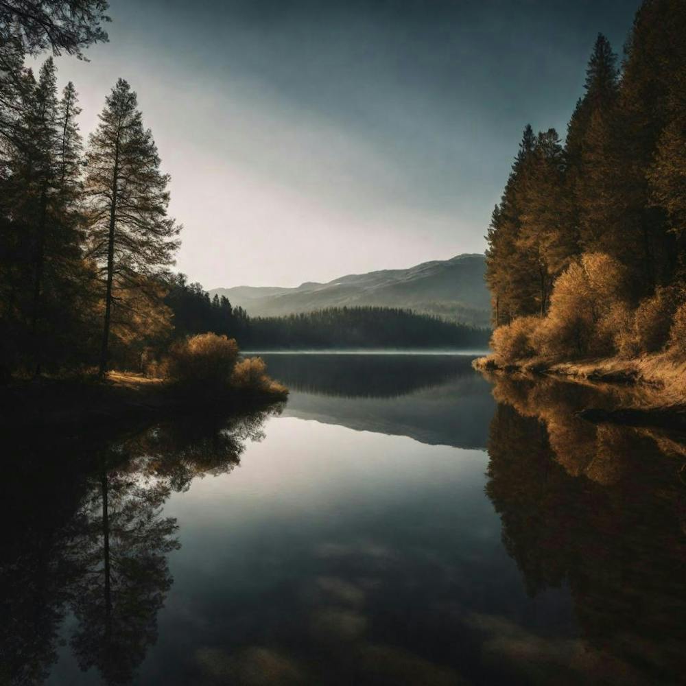 Reflections In A Lake