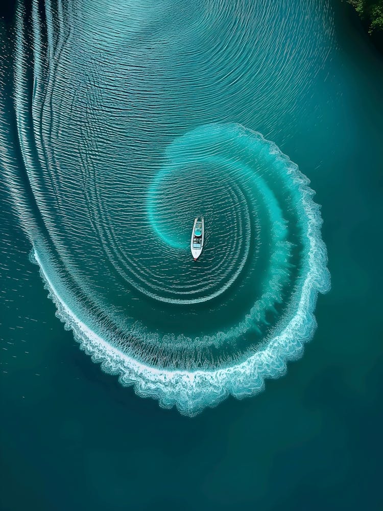 Speed Boat In The Water