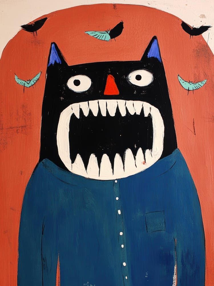 'Cat With Teeth' 1