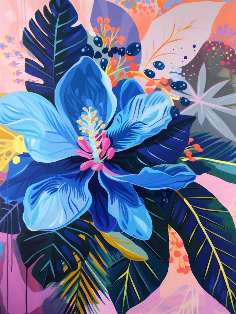 Hibiscus Bleu 2